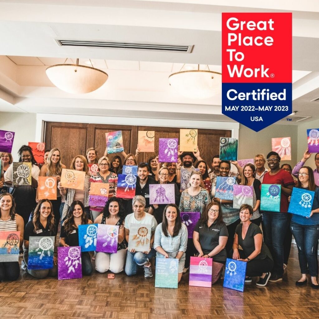 Priority Life Care is certified a Great Place To Work